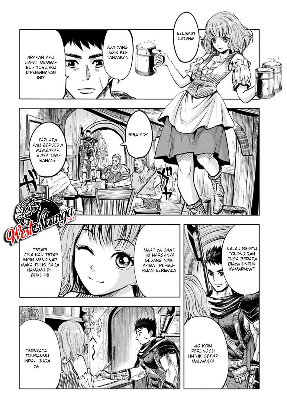 Oukoku E Tsuzuku Michi Chapter 04.2 Bahasa Indonesia